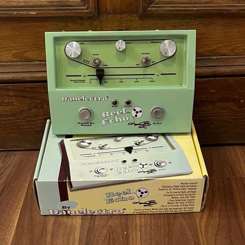 Danelectro DTE-1 Reel Echo Tape Simulator Pedal image 1