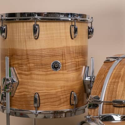 Gretsch Brooklyn Limited Edition Exotic Figured Ash Drum Set image 2
