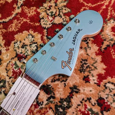 *NEW IN BOX* 2026 Fender Japan FSR Traditional 60s Jaguar Ice Blue Metallic with Matching Headstock, Alder Body, MIJ JD26 image 7