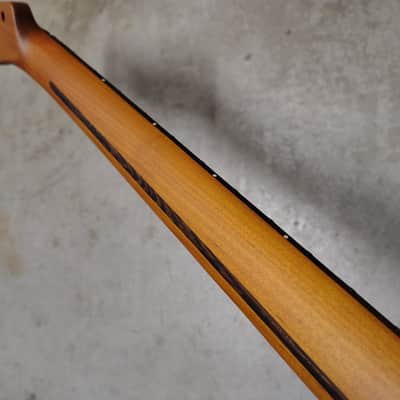 Roasted Maple Tele Neck fits fender Telecaster body 21 frets 60s style image 8