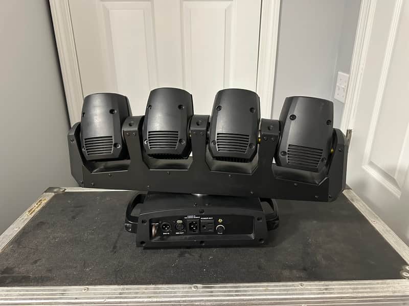 (2) Chauvet INTIMWAVE360IRC Intimidator Wave 360 IRC Moving LED Lights 2010s - Black image 1