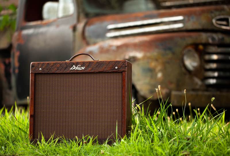 Deluxe Amplification Tweed Princeton 5F2 Barnwood image 1