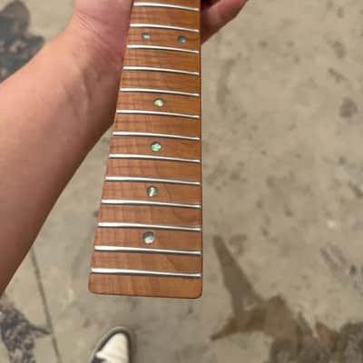 Flamed Maple Telecaster Guitar Neck, 22-Frets image 5