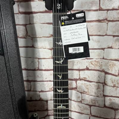 PRS 40th Anniversary Custom 24 Satin Limited Edition - Charcoal Tri-Color Burst #3 image 8