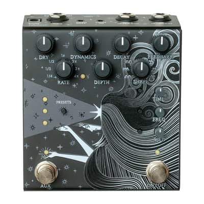 Old Blood Noise Endeavors Sunlight Stereo Dynamically Held Reverb Pedal (Black) image 1