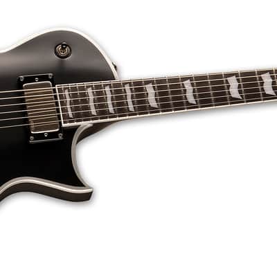 ESP LTD EC-1000 Evertune BB Bold Binding Black Satin Electric Guitar EC1000 + Free Gig Bag - Korea image 3