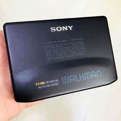 Sony WM 600 Walkman Cassette Player, High End Model, NEAR MINT Looking Shape ! For Display or Repair image 3