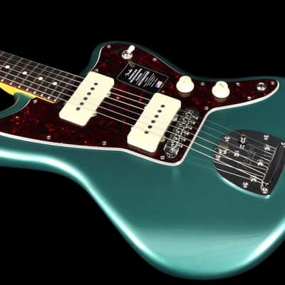 Fender American Professional Classic Jazzmaster Electric Guitar Faded Sherwood Green Metallic image 6