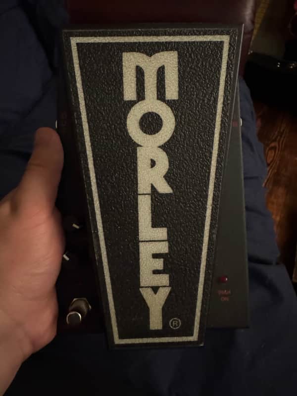 2020 - Present Morley Classic Bad Horsie Steve Vai Signature Wah - Black image 1