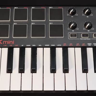 Akai MPK Mini MKIII 25-Key MIDI Controller 2020 - Present - Black