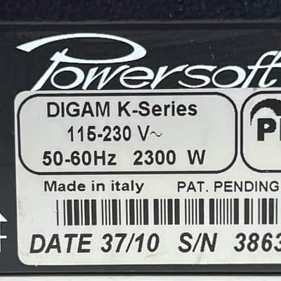 Powersoft Non-DSP K6 7200W Power Amplifier W/AEOSP (One) TrueHeartSound image 6
