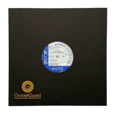 GrooveGuard Hybrid Vinyl Record LP Black Paper + Poly Anti-Static Inner Sleeves (pack of 25) image 3