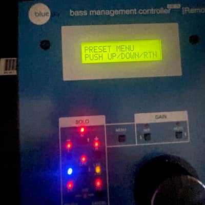 Blue Sky International BMC MK III BASE MANAGEMENT CONTROLLER, SN077 - 2010's - Blue/Black image 12