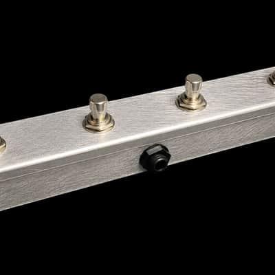 LOOP-MASTER PEDALS MERIS® 4 PRESET FOOTSWITCH Passive 4-Button Preset Controller | Handcrafted in USA image 2