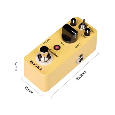 MOOER Acoustikar Acoustic Guitar Pedal Simulator Pedal (Price includes the import duty for US buyer) image 2