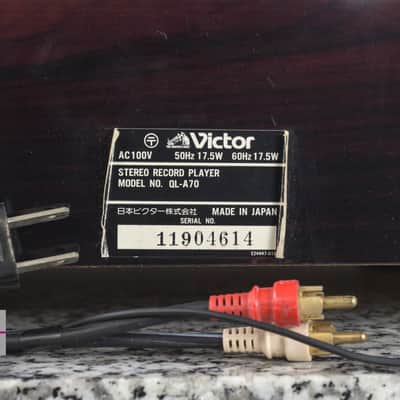 Victor QL-A70 Auto-Lift Direct Drive Stereo Record Player in Good Condition image 25