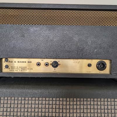 Marshall JMP 50 from 1974 Valve / Tube Guitar Amplifier Head image 22