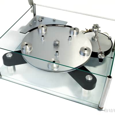 Vintage / Transcriptors Skeleton // Glass Cased Turntable / Hana SH Cart Bild 8