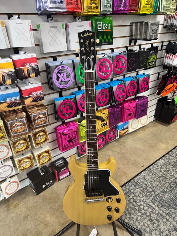 Epiphone 1960 Les Paul Special Double Cut Reissue - TV Yellow image 1