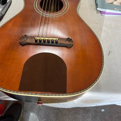 Washburn R319SWKK Solid Spruce/Trembesi Parlor Guitar 2016 - Natural image 6