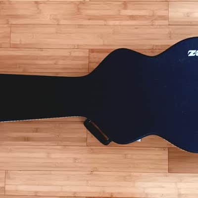 TKL Ibanez AS100C Guitar Case 2010s Artcore Semi-hollow Hardshell Case - Black with Blue Interior image 3