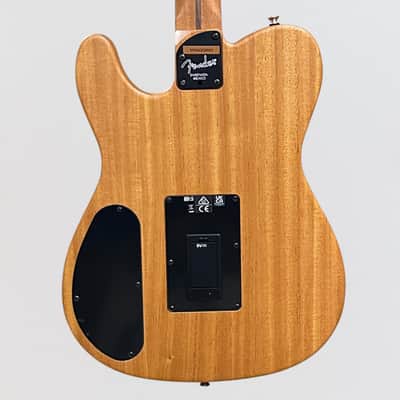 Fender Acoustasonic Player Telecaster Acoustic-Electric Guitar - Brushed Black image 4