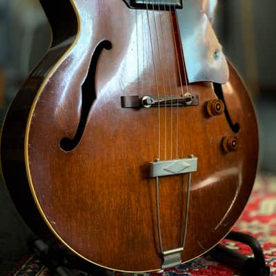 Gibson ES 125 Mahogany 1948 Walnut Stain image 3