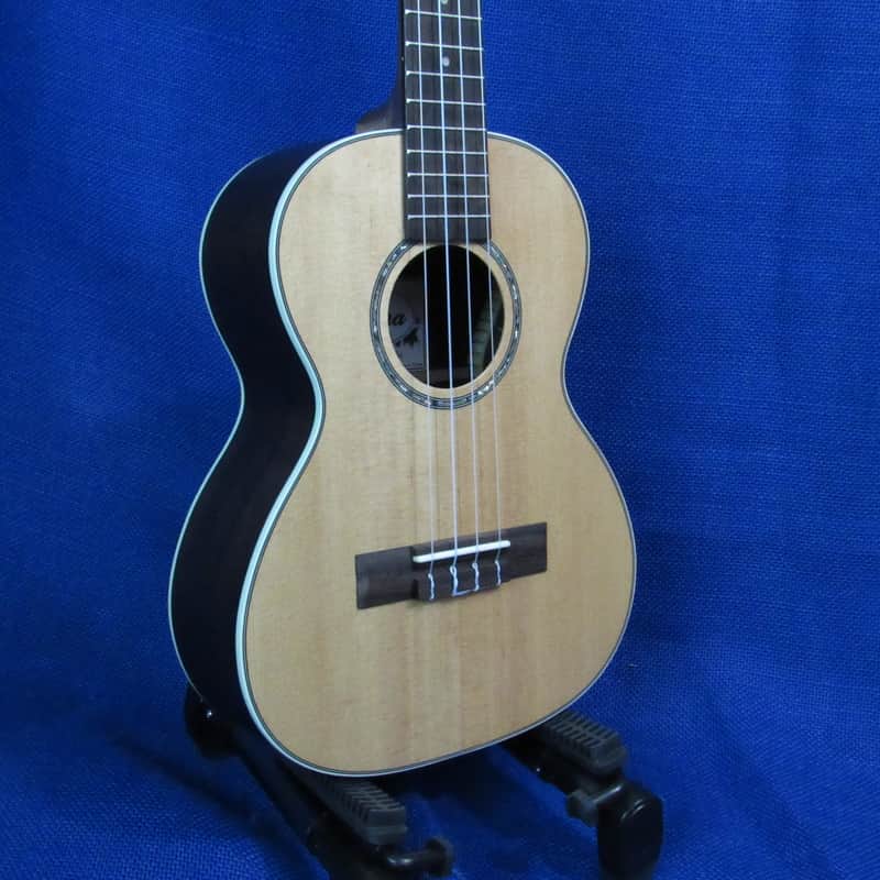 Ohana TK-70R Solid-Top Spruce/Rosewood Tenor Ukulele image 1