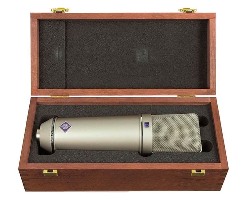 Neumann U87 U87Ai (Nickel) Studio Mic Condenser Microphone + Box PROAUDIOSTAR image 1