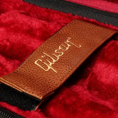 GIBSON Gig Bag Premium Soft Case Brown Vinyl Leather Fits SG Les Paul Gigbag image 6