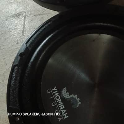 SUBWOOFERS 10" PAIR HARMONY AUDIO HA-R104 TWO FOR THE PRICE OF 1! RUBBER SURROUNDS 1 PIECE CONE image 6