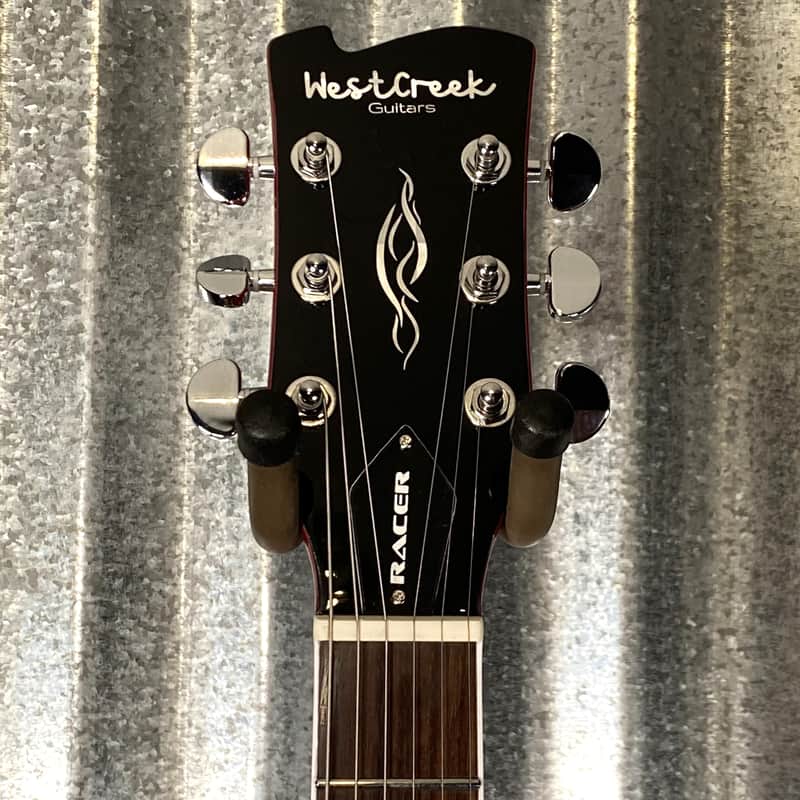 Westcreek Racer Offset SG Indy Red Solid Body Guitar #0216 Used