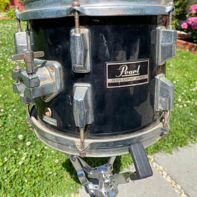 Vintage 1980s Pearl Export Series 10x8" Tom - Black image 1