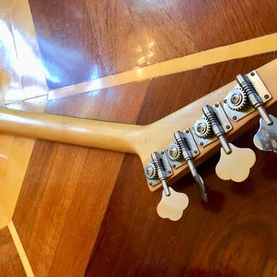 VINTAGE Dean Jammer III Red Bass Guitar, 1980s, Made In Korea, 34" Scale, 2 Pu's image 15