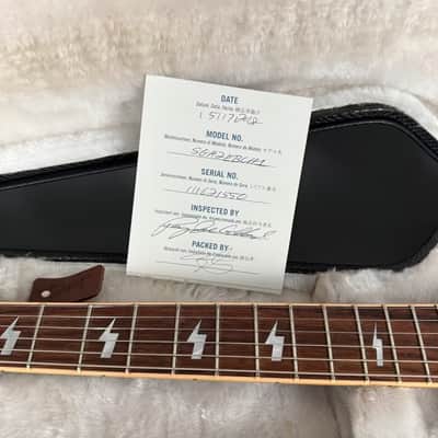 Gibson 2011 SG Angus Young Thunderstruck Black Blitze Papers Cas 2011 - schwarz image 17