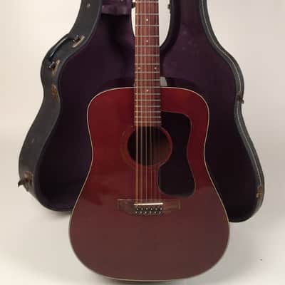 1981 Vintage Guild D212M 12 String Acoustic Guitar ! Deep Mahogany and MELLOW ! Ref. #00520 image 8