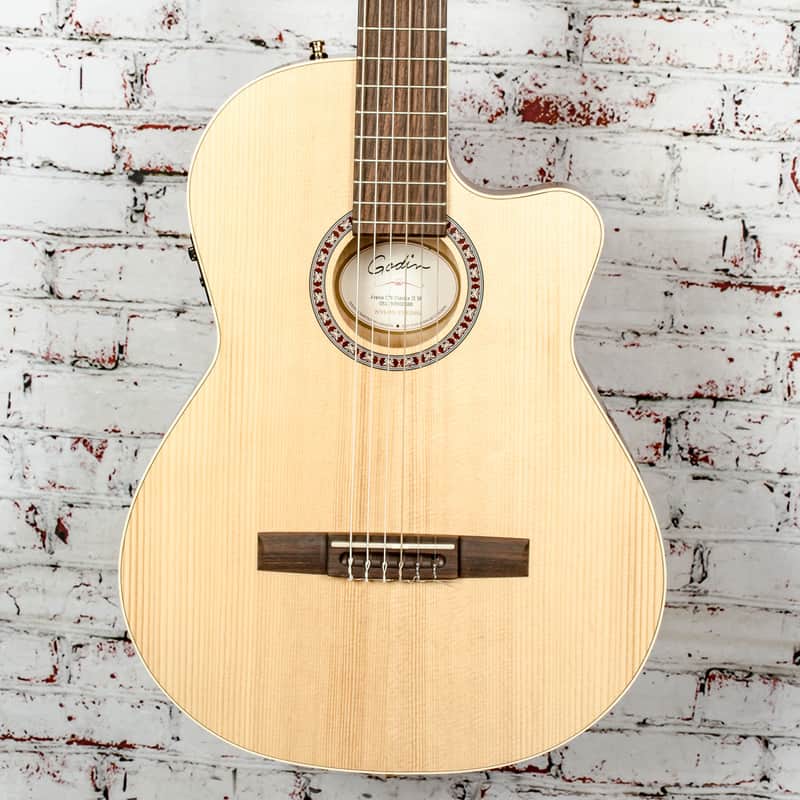 Godin - Arena CW Clasica II SF - Cutaway Nylon String Acoustic/Electric Guitar - x0088 - USED image 1