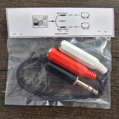 Y-splitter for Roland drum modules TD-9/11/12/15/17/20/27/30/50 image 2