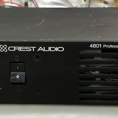 Crest Audio 4801 1200-Watt Power Amplifier 1990s - Black image 4