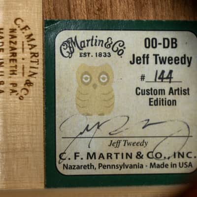 2012 Martin 00-DB Jeff Tweedy Artist Edition #144 w/OHSC – Excellent image 14