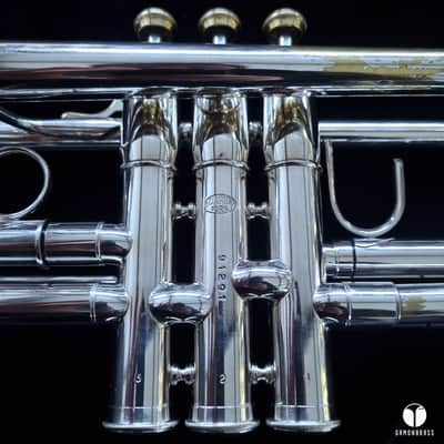 Large bore Courtois Paris PRESTIGE 301 C key trumpet case mouthpiece gamonbrass image 13