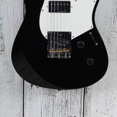 Yamaha PACS+11SM Pacifica Standard Plus Electric Guitar Black with Gig Bag image 1
