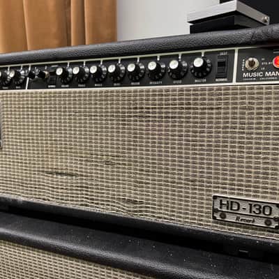 Music Man 130-HD + Matching 212 Cabinet, modded with effect loop image 5