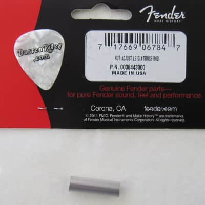 Fender Mexico Bass Truss Rod Nut 5/16" 0038443000 image 2