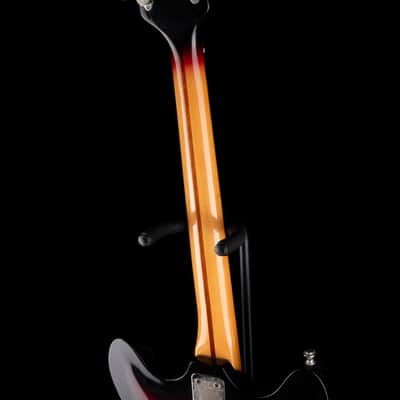 Vintage Wilson Semi-Hollow Electric Guitar Sunburst with Gig Bag image 13