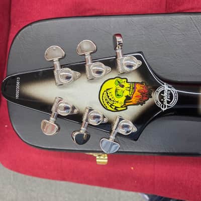 Epiphone Brent Hinds Signature Flying V Custom with Case - Silver Burst image 17