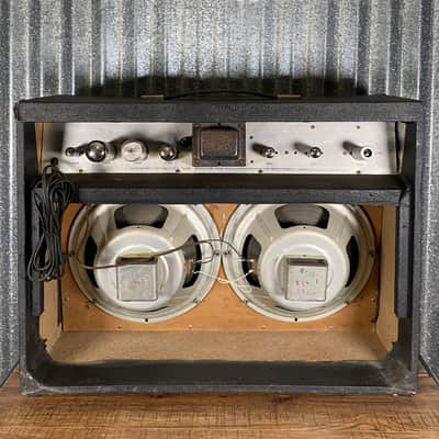 Airline 62-9015A 20 Watt 2x12" Two Channel All Tube Guitar Amplifier Combo 1960's Used image 5