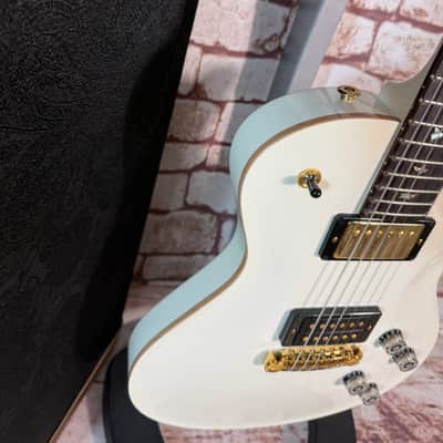 PRS Mark Tremonti Signature Wood Library Stoptail White Gold Paisley LTD #5 image 2