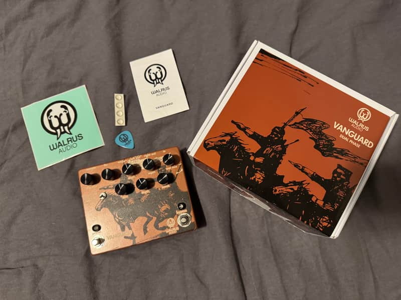 Walrus Audio Vanguard Dual Phase 2015 - 2017 Copper, with the box. image 1