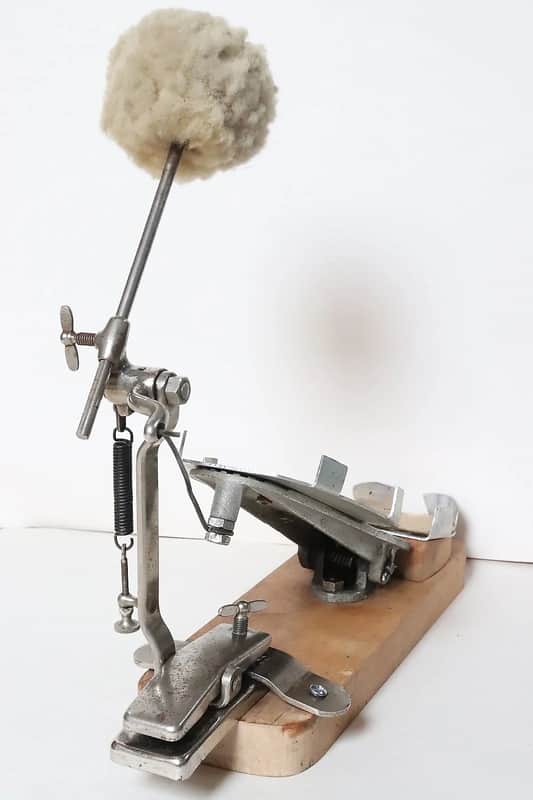 Vintage Bass Drum Pedal , Unique "Steampunk" Custom Design / 1920s-40s image 1